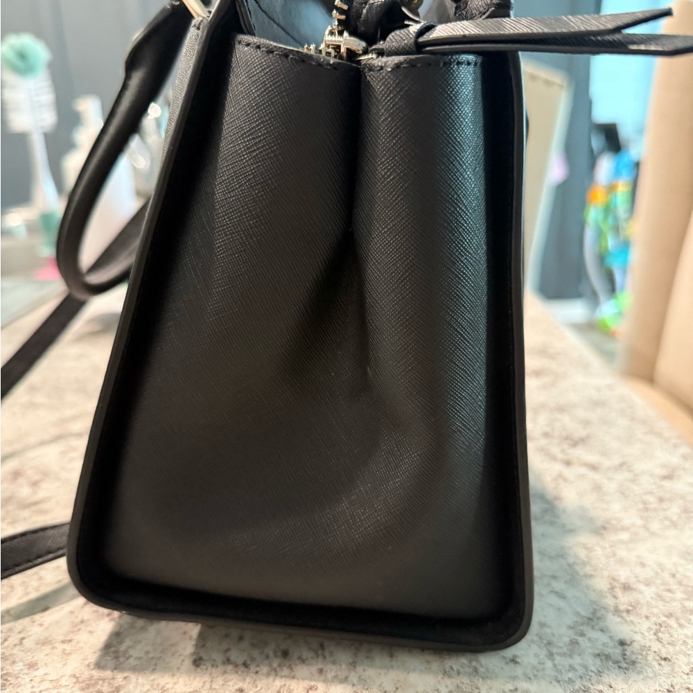 Kate Spade Black Cameron Medium Satchel Purse - Picture 6 of 16